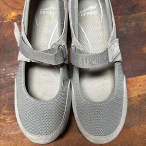 Dansko Gray Mary Jane Sneakers 39
